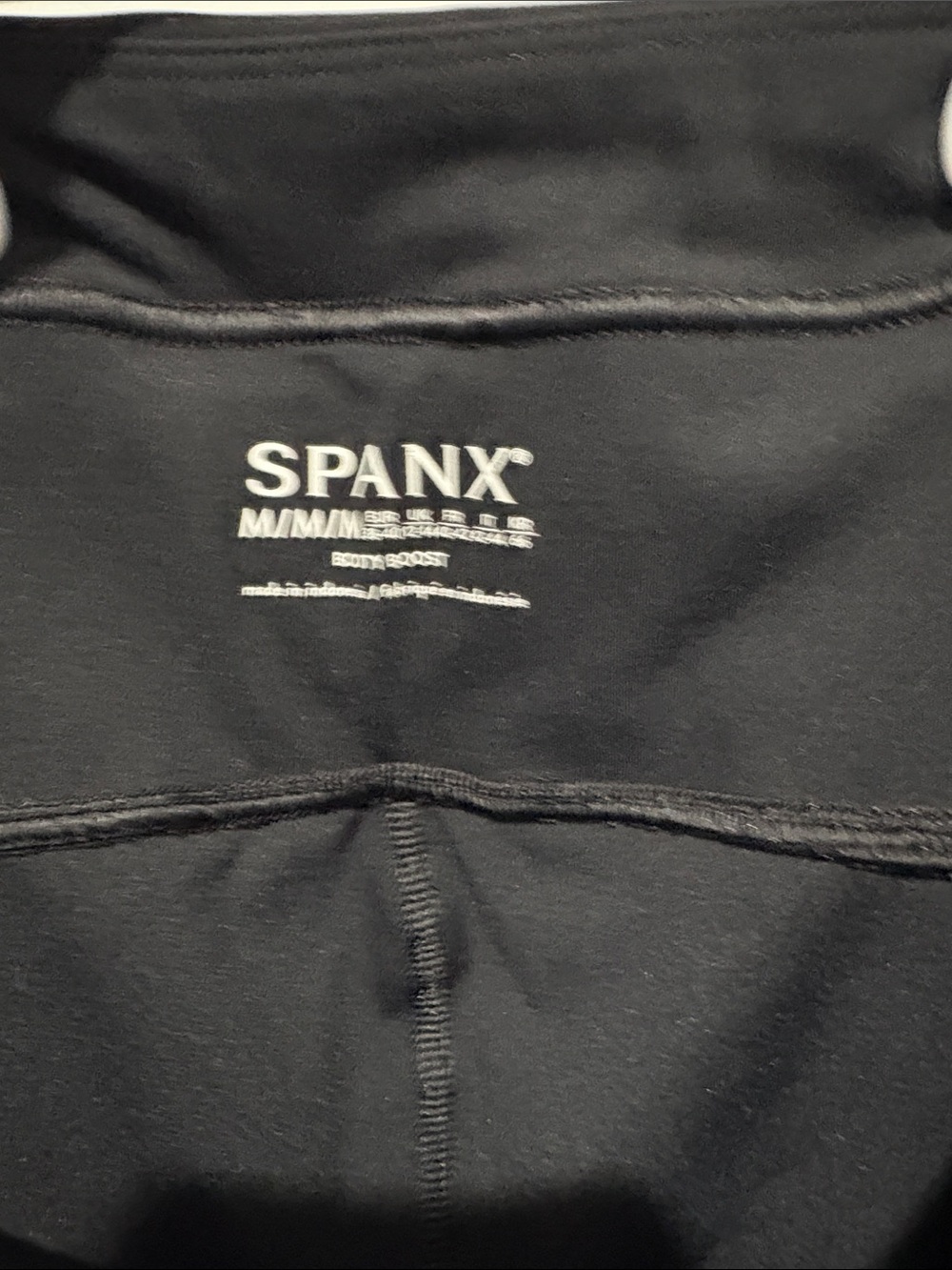 SPANX Black Girls Skorted Leggings - Youth Active Bottoms - Picture 3 of 3